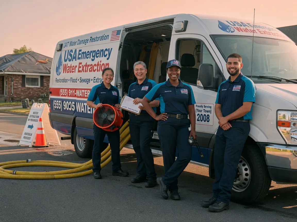 Emergency Water Removal company in Edison, CA
